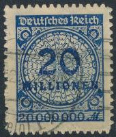 Deutsches Reich 1923 Mi 319B (Mi EUR 400.-) garancia nélkül / no guarantee