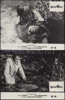 Gregory Peck főszereplésével készült film (Omen) jelenetei és szereplői, 9 db vintage produkciós fil...