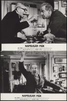 Walter Matthau főszereplésével készült film (Napsugár fiúk) jelenetei és szereplői, 11 db vintage pr...