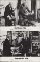 Walter Matthau főszereplésével készült film (Napsugár fiúk) jelenetei és szereplői, 11 db vintage pr...