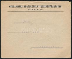 1918 Hivatalos levél 2 db Arató 2f ötöscsíkkal bérmentesítve "GYULA" - Prága