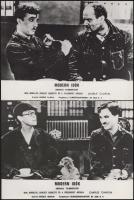 Charlie Chaplin főszereplésével készült film (Modern idők) jelenetei és szereplői, 13 db vintage pro...