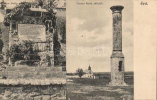 Érd II. Lajos emlékmű és Török kori torony (Rb)