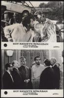 Vittorio Gassman főszereplésével készült film (Egy remete Rómában) jelenetei és szereplői, 13 db vin...