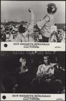 Vittorio Gassman főszereplésével készült film (Egy remete Rómában) jelenetei és szereplői, 13 db vin...