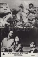 Vittorio Gassman főszereplésével készült film (Egy remete Rómában) jelenetei és szereplői, 13 db vin...