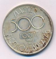 1988. 500Ft Ag "Labdarúgó Világbajnokság 1990 - három játékos" T:UNC,AU patina
Adamo EM10...