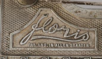 cca 1900 Floris osztrák irodai tűzőgép, 12x11 cm