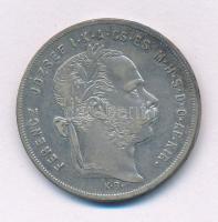 1879KB 1Ft Ag "Ferenc József / Középcímer" T:AU,XF patina
Adamo M15