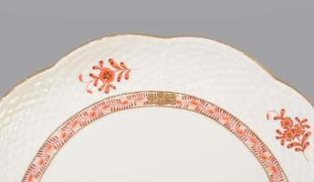 Herendi Apponyi mintás ovális pecsenyés tál a "Moszkvai Folyami Utasellátó" készletből, je...