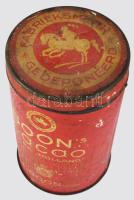 ca 1930 Boon Cacao fém doboz 19 cm