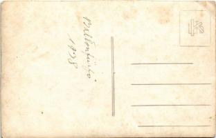 1938 Magyar katonák csoportképe / WWI Hungarian military, soldiers. photo (EB)