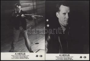 cca 1989 előtt készült, "A hekus" című film jelenetei és szereplői (főszereplő James Woods...