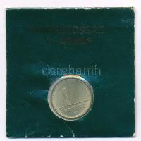 1993. 1Ft Cu-Ni-Zn "OTP Bank / Takarékossági Világnap" papírtokban T:UNC