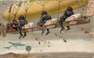 Aero-Toilet humour litho (EB)