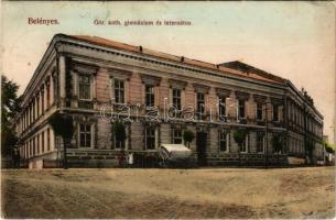 Belényes, Beius; Görögkatolikus gimnázium és internátus / Greek Catholic grammar school and boarding...