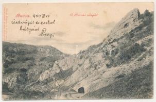 1900 Királyhágó, Bucsa, Bucea; a bucsai vasúti alagút. Dunky Fivérek cs. és kir. udvari fényképészek...