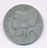 Ausztria 1958. 10Sch Ag T:XF,VF Austria 1958. 10 Schilling Ag C:XF,VF Krause KM#2882