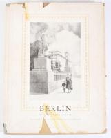 Berlin. Heute und Morgen. Ein Bildband über Deutschlands Hauptstadt. Berlin, 1953, Das Neue Berlin. Gazdag fekete-fehér képanyaggal illusztrálva. Német nyelven. Kiadói félvászon-kötés, szakadt kiadói papír védőborítóban.