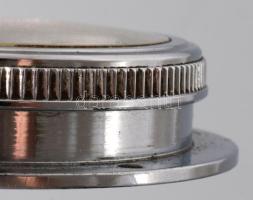 cca 1940 Angelus 8 napos katonai rádióállomás óra. Jó állapotban, működik, d: 6,5 cm