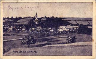 1922 Kisszékely, Kis-Székely (Tolna); látkép. Hangya szövetkezet kiadása (EB)