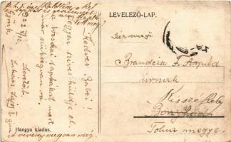 1922 Kisszékely, Kis-Székely (Tolna); látkép. Hangya szövetkezet kiadása (EB)