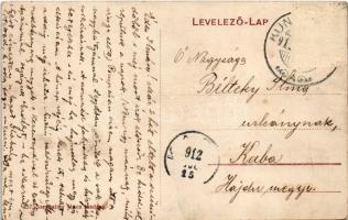 1912 Kunmadaras, Református templom. Szeghalmy János kiadása (fl)