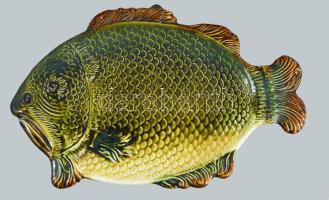 Gránit halszervírozó készlet, 2 darab halászleves tállal, 50x32 cm, 6 darab tál 28x24 cm, 2 leveses ...