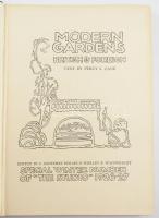Cane, Percy S.: Modern Gardens. Special winter Number of "The Studio" 1926-27. 166p. Kiadó...