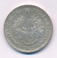 1938. 2P Ag "Madonna" T:AU,XF Adamo P7