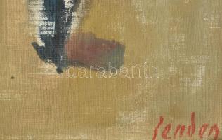 Zender, Rudolf (1901-1988), svájci festő: Szajna-part, Párizs. Olaj, karton, jelezve jobbra lent. 46...