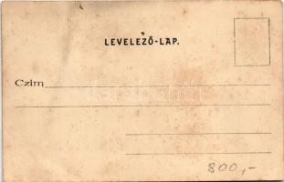 Budapest XIV. Hantzman János vendéglője a Lóversenyhez, kert vendégekkel és pincérekkel. Thököly út ...