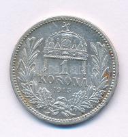 1915KB 1K Ag "Ferenc József" T:AU kis ph. Adamo K5.1