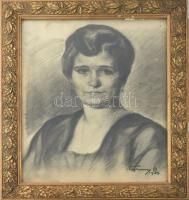 Tipary Dezső (1887-1967): Einczinger Ferencné, Einczinger Ferenc (1879-1950) festőművész feleségének...