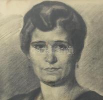 Tipary Dezső (1887-1967): Einczinger Ferencné, Einczinger Ferenc (1879-1950) festőművész feleségének...