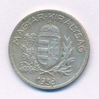 1938. 1P Ag T:XF,VF Adamo P6