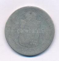 1871KB 1Ft Ag "Ferenc József / Középcímer" T:F Adamo M15