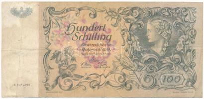 Ausztria 1949. 100Sch "1636 67160", II. kiadás T:F fo.
Austria 1949. 100 Schilling "...