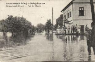 Doboj flood on the river Usora