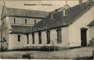 1921 Bélapátfalva, Kőedénygyár az apátság mellett (EK)