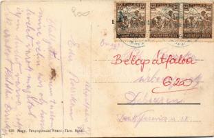 1921 Bélapátfalva, Kőedénygyár az apátság mellett (EK)