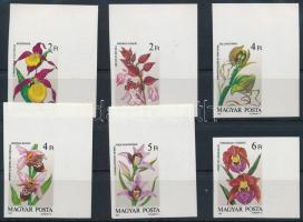 1987 Orchideák ívszéli vágott sor (6.000)