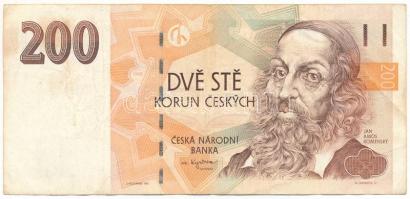 Csehország 1998. 200K "F20 002812" T:F Czech Republic 1998. 200 Korun "F20 002812" C:F Krause 19.d