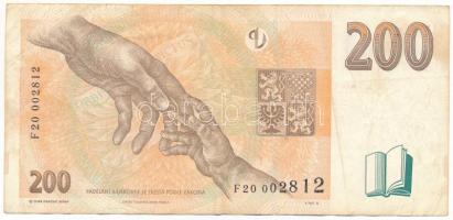 Csehország 1998. 200K "F20 002812" T:F
Czech Republic 1998. 200 Korun "F20 002812&qu...