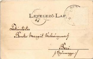 1905 Iharos, Római katolikus templom. Fénynyomat Divald műintézetéből (Rb)