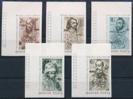 1987 Orvosok (I.) ívsarki vágott sor (4.000)