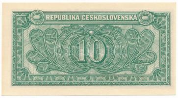 Csehszlovákia 1950. 10K "Ia 655624" T:UNC,AU
Czechoslovakia 1950. 10 Korun "Ia 65562...