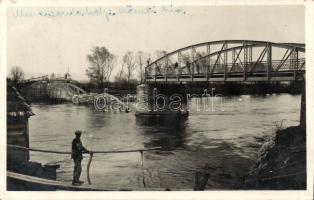 Muraszerdahely exploded bridge photo