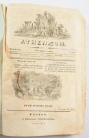 1841 Athenaeum. Tudományos, criticai és szépművészeti folyóirat. Kiadják Schedel [Toldy Ferenc] és V...