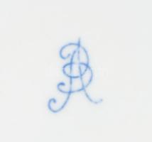 cca 1920 Helena Woflsohn hagymamintás ékszeres doboz, jelzett, hibátlan, 14x10x8 cm